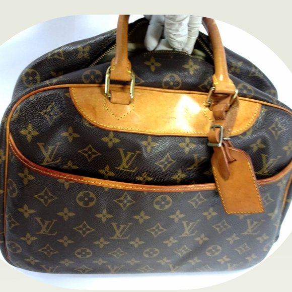 Auth LOUIS VUITTON Deauville Weekend Duffel Bowler - Picture 15 of 15